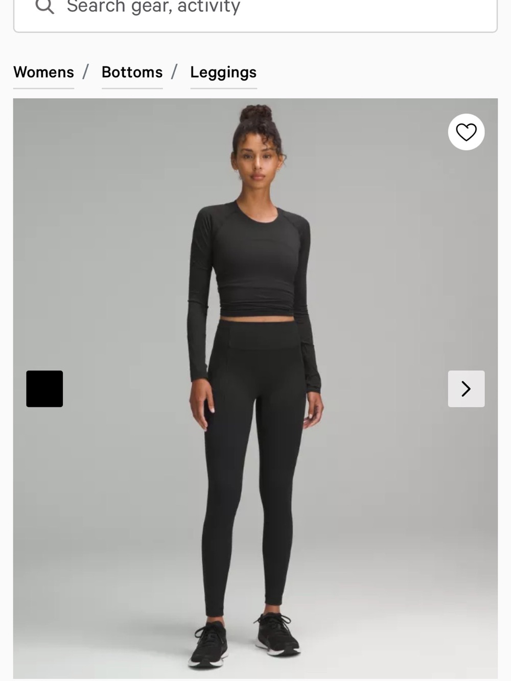 lululemon athletica swift speed Black High-Rise Leggings
